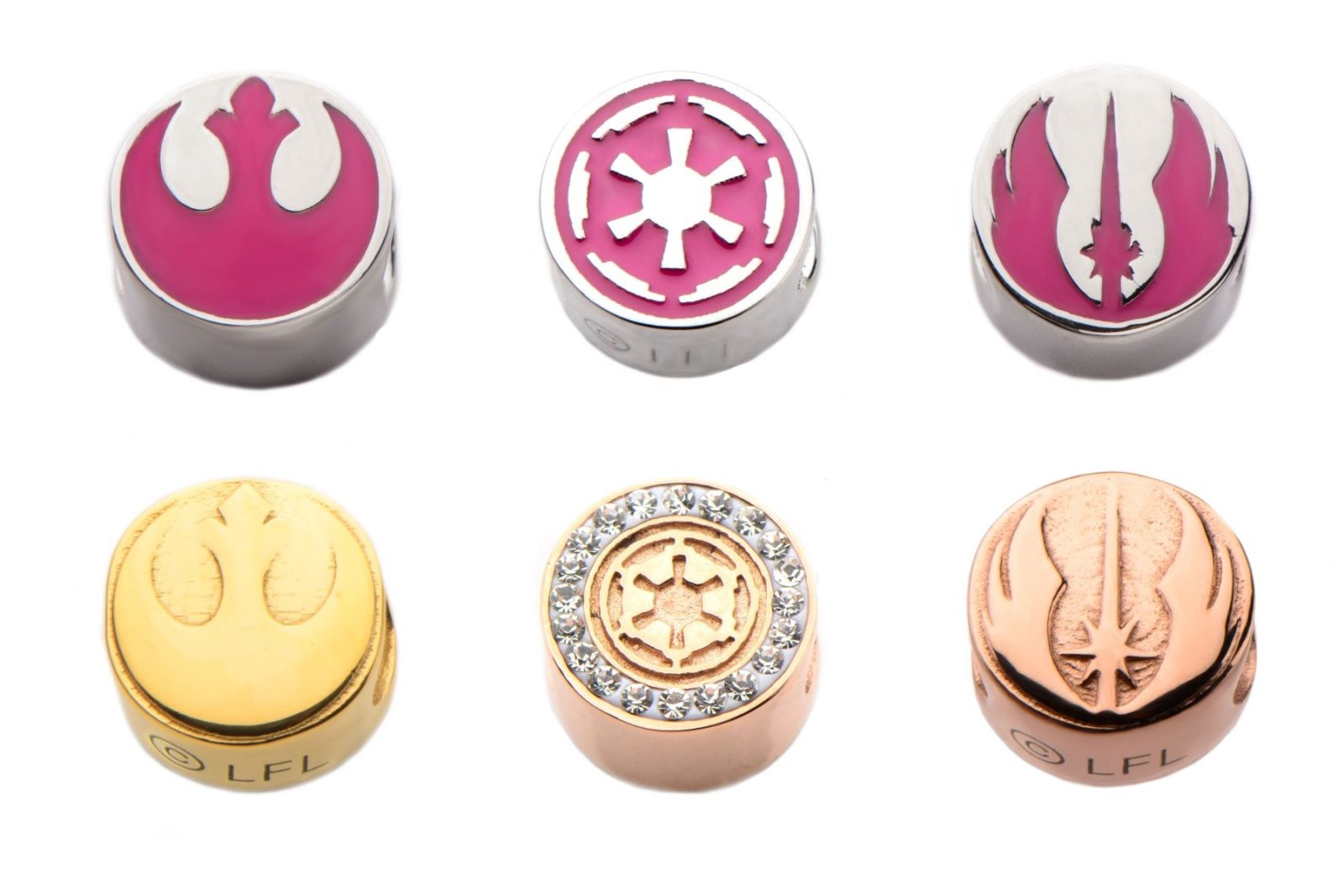 Body Vibe - New Star Wars Stainless Steel Bead Charms