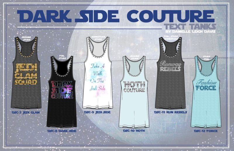 Danielle Leigh Davis - Star Wars Dark Side Couture concept collection