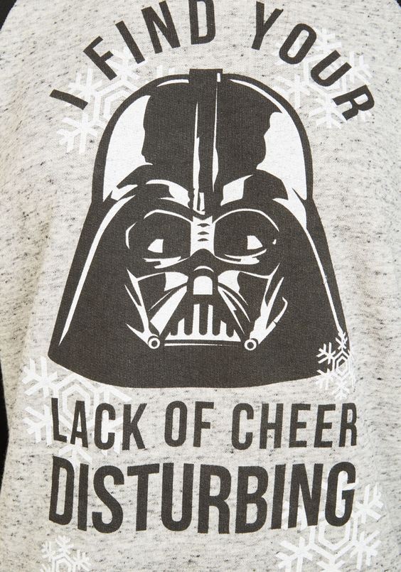 ModCloth - women's Darth Vader 'Lack Of Cheer' sweater