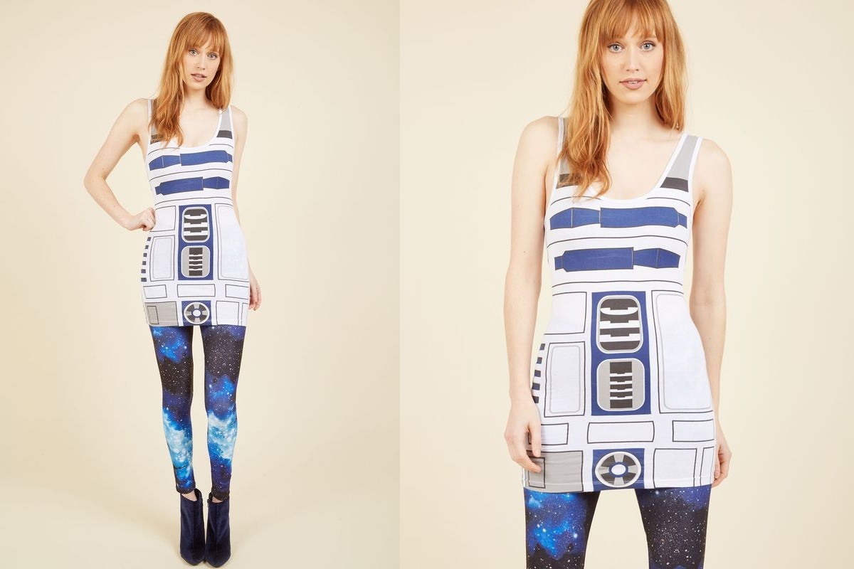 Women’s R2-D2 tunic tank top at ModCloth