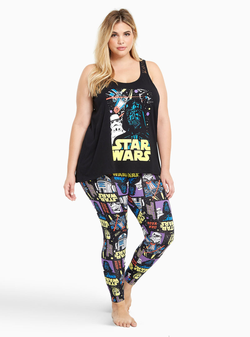 Torrid - women's plus size Star Wars sleep leggings and tank