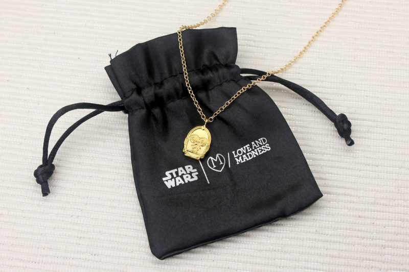 Love And Madness x Star Wars C-3PO necklace