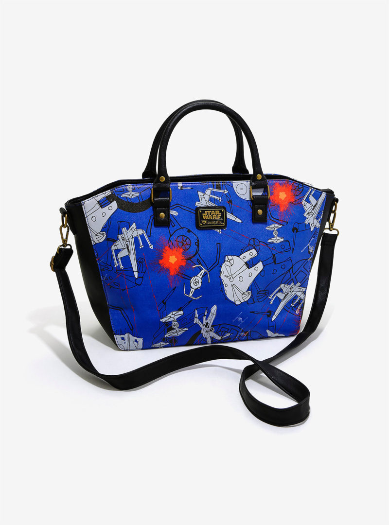 Loungefly x Star Wars scribble art satchel available at Box Lunch