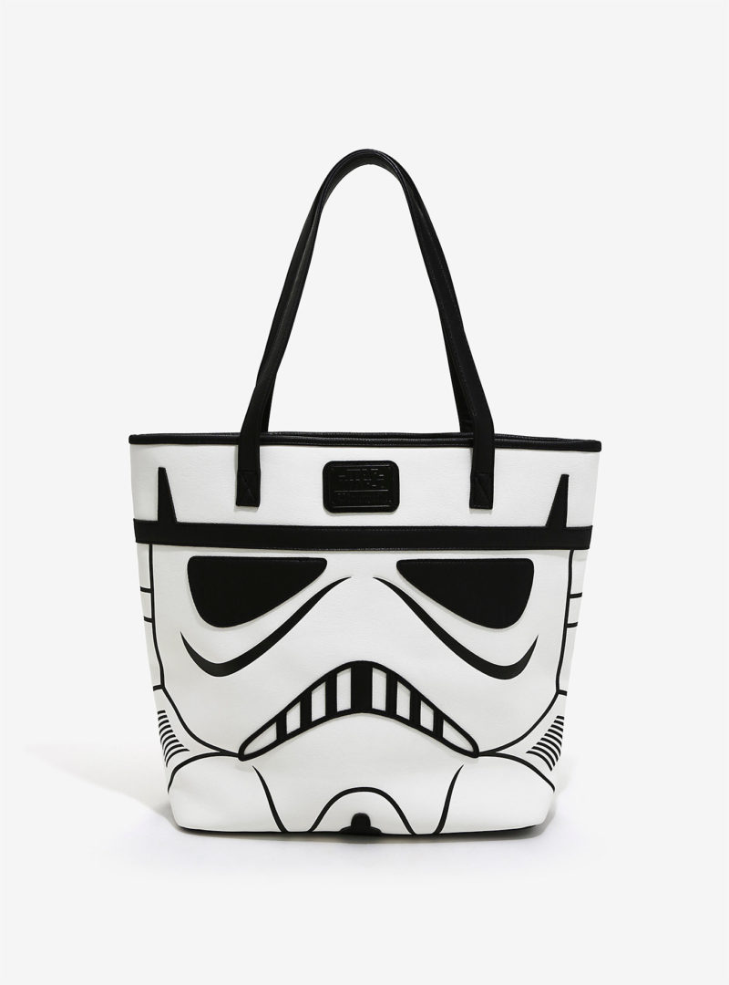 Loungefly 2-sided Darth Vader & Stormtrooper tote bag available at Box Lunch