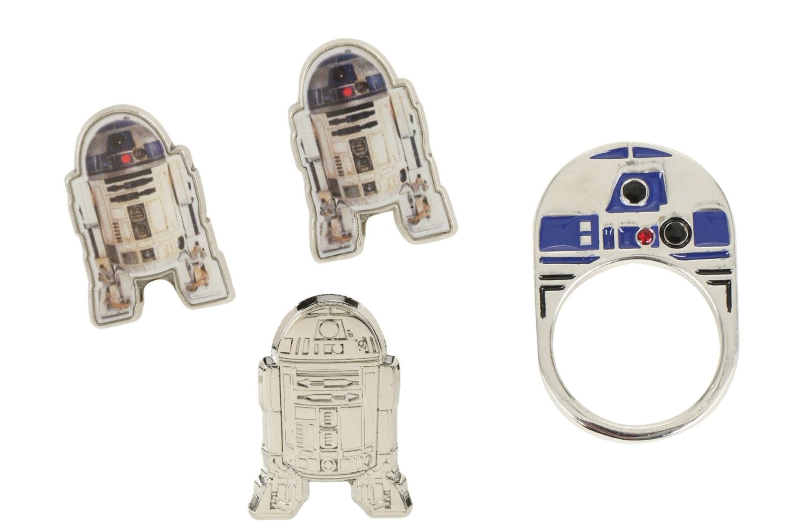 R2-D2 jewelry at Hot Topic