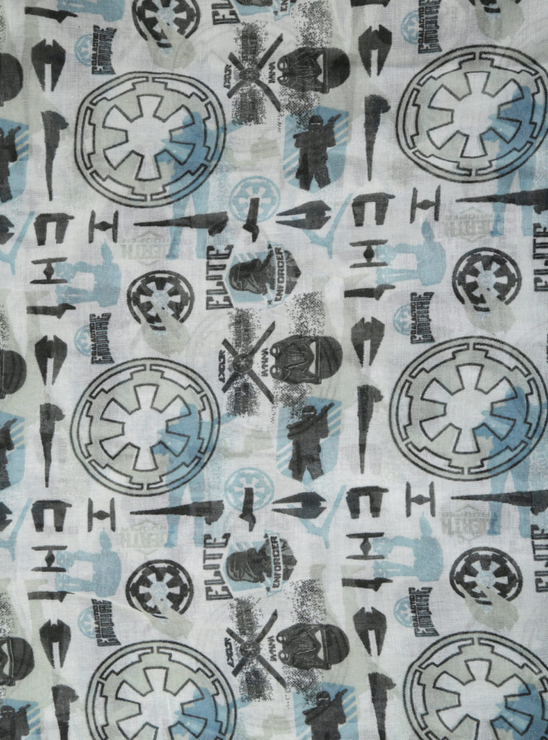 Rogue One mixed icons scarf available at Hot Topic