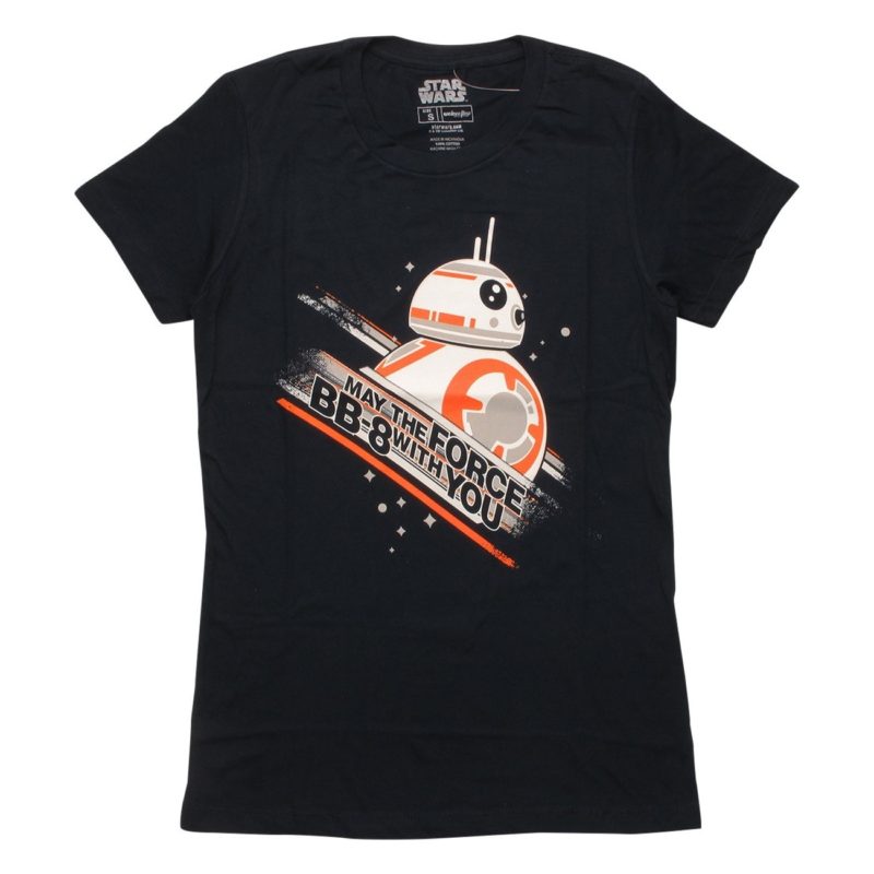 Women's Star Wars BB-8 With You tee at Stylin Online