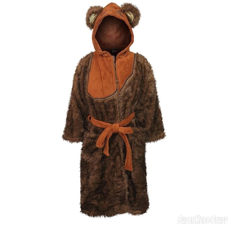 Women's ewok fleece bathrobe available at SuperHeroStuff