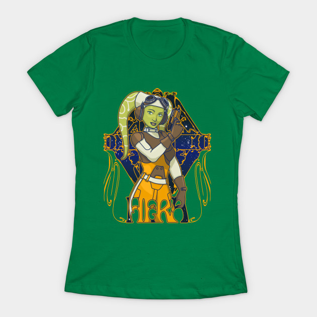 Women's Hera Syndulla t-shirt available at TeePublic