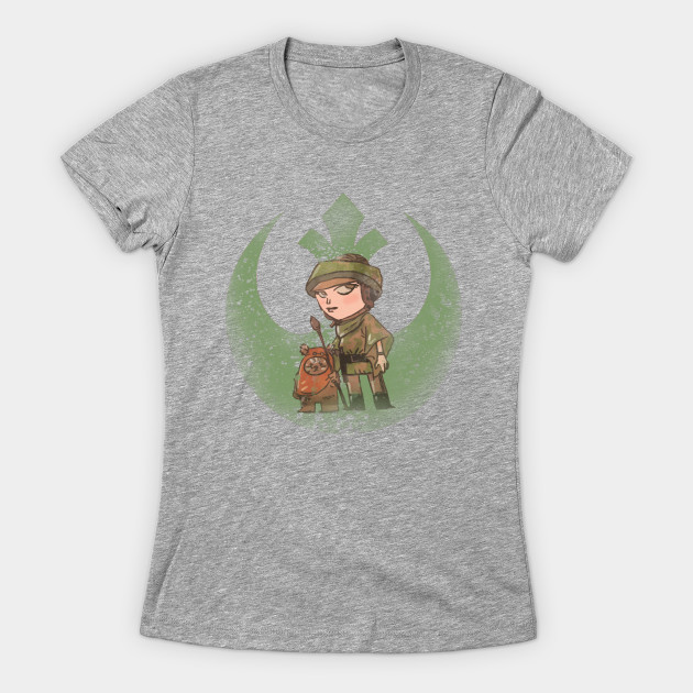 Women's Princess Leia t-shirt available at TeePublic