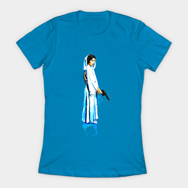 Women's Princess Leia t-shirt available at TeePublic