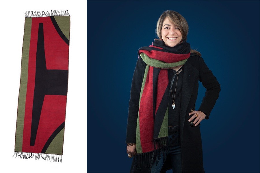 Boba Fett blanket scarf available at ThinkGeek