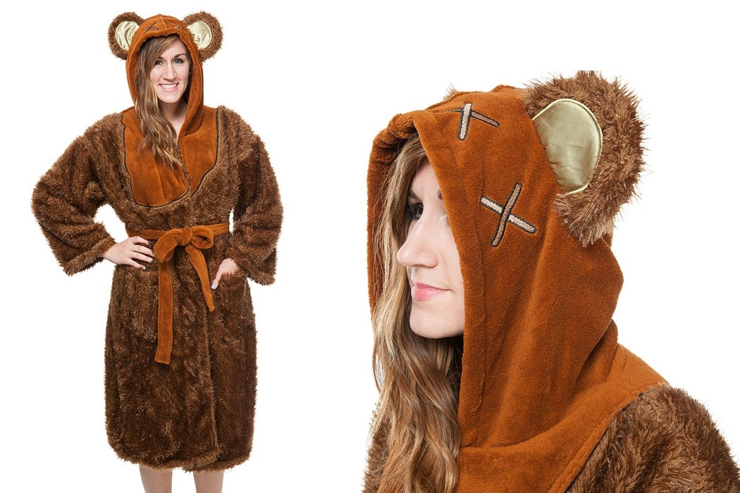 Women’s ewok bathrobe at ThinkGeek