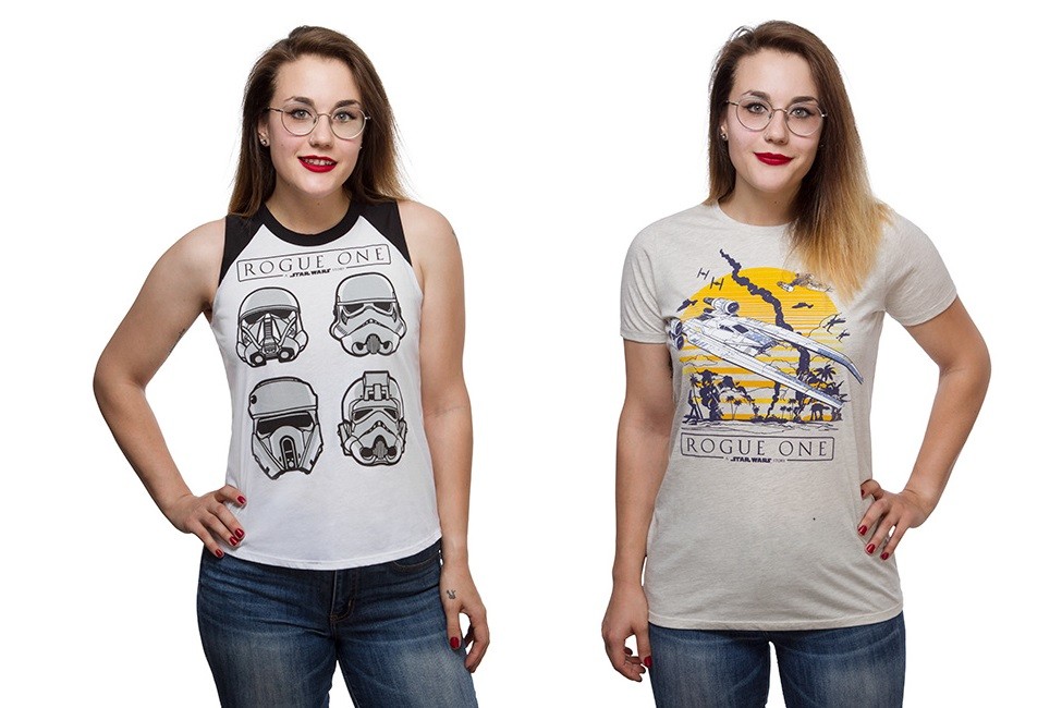 New women’s Rogue One tops at ThinkGeek