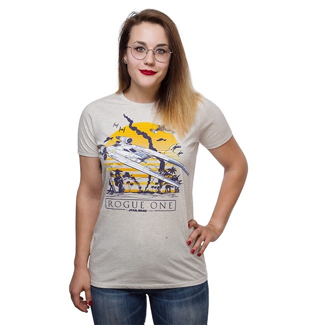 Women's Rogue One vintage t-shirt available at ThinkGeek