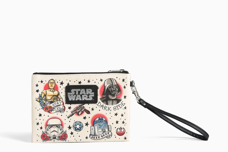 Loungefly x Star Wars tattoo clutch available at Torrid