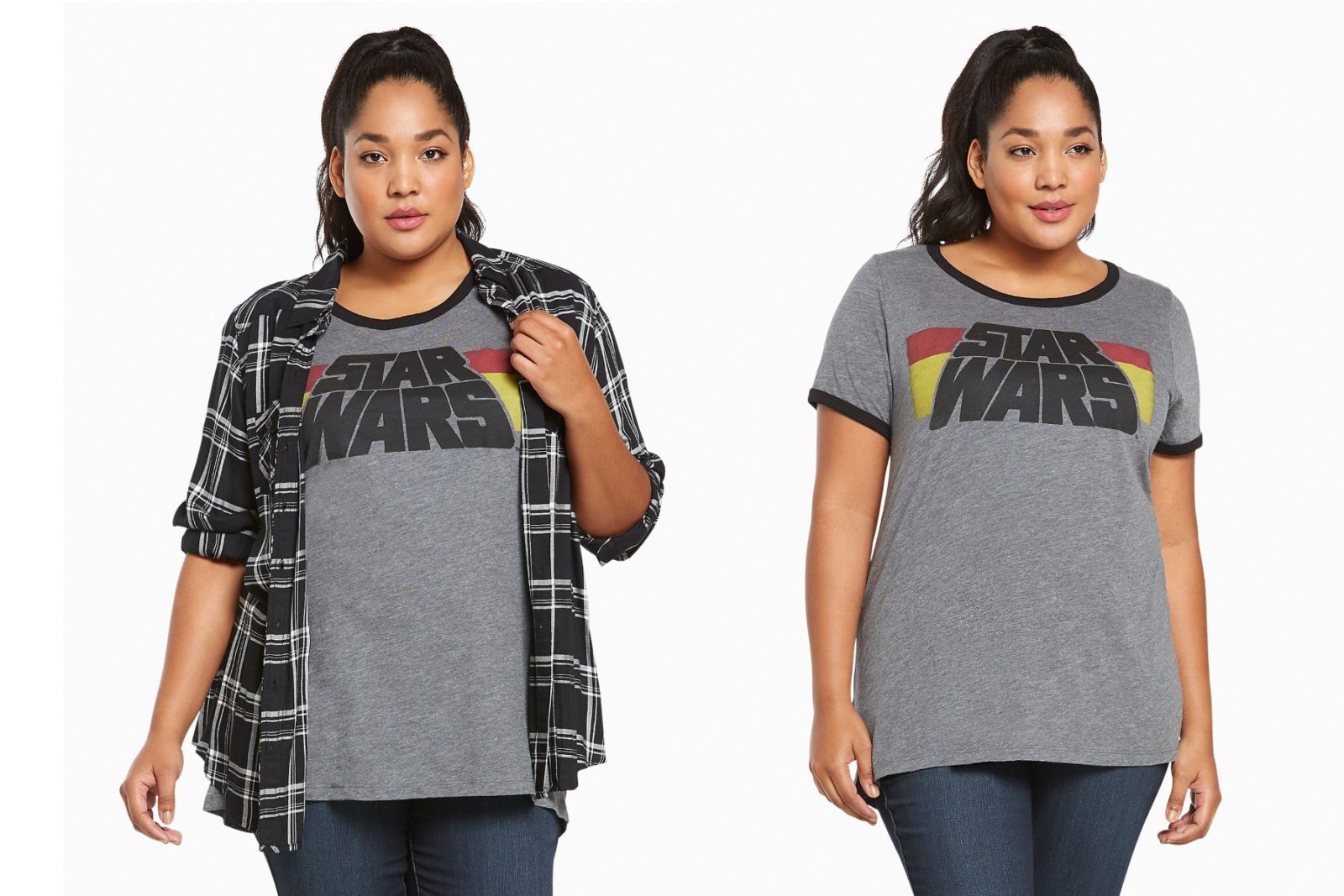 Women’s Star Wars ringer tee at Torrid