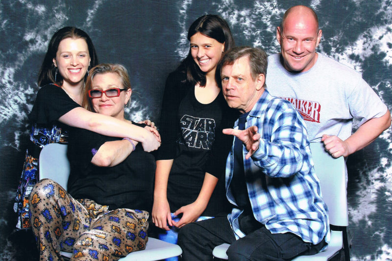 Meeting Carrie Fisher and Mark Hamill at Celebration Anaheim 2015
