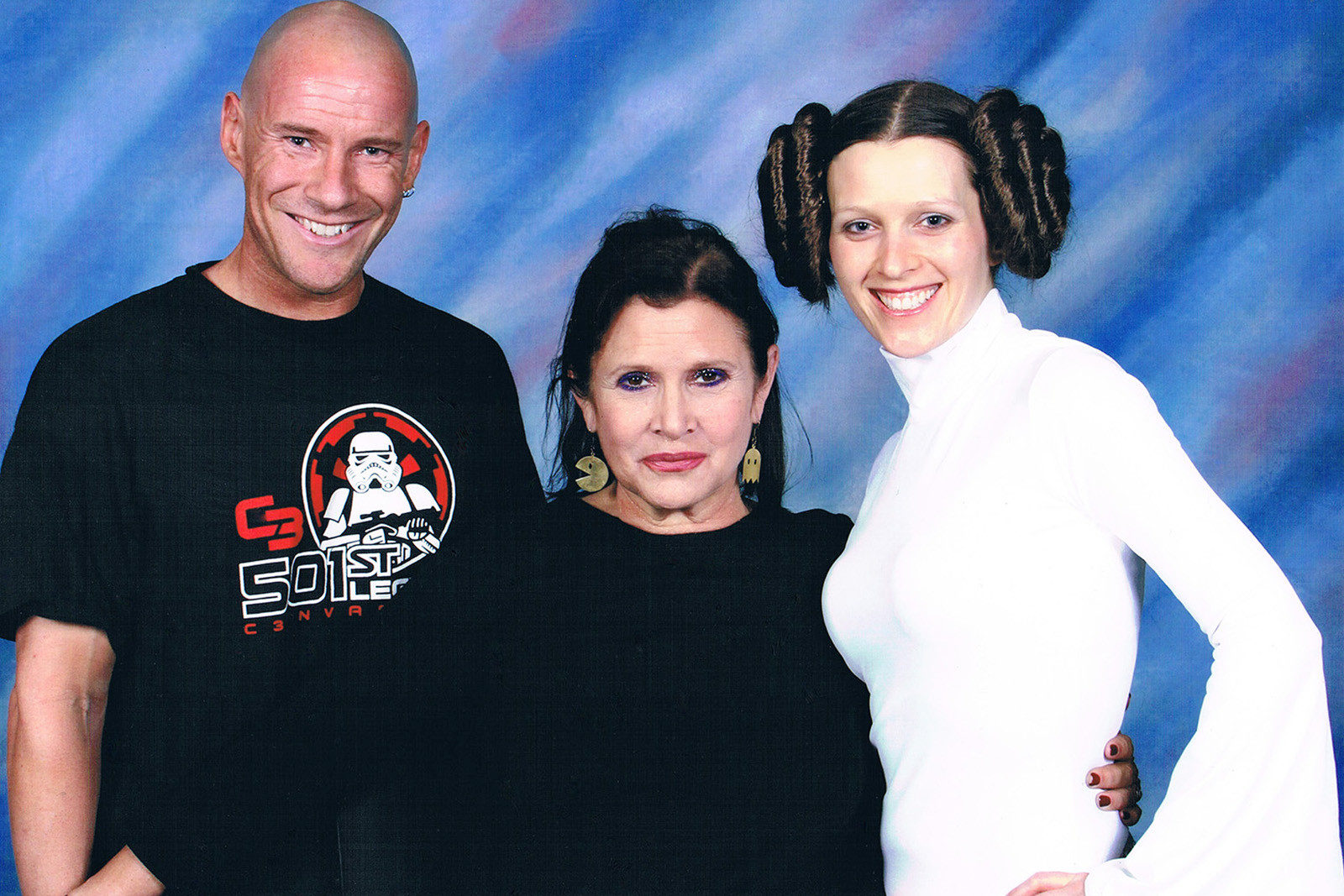 Meeting Carrie Fisher at DragonCon 2011