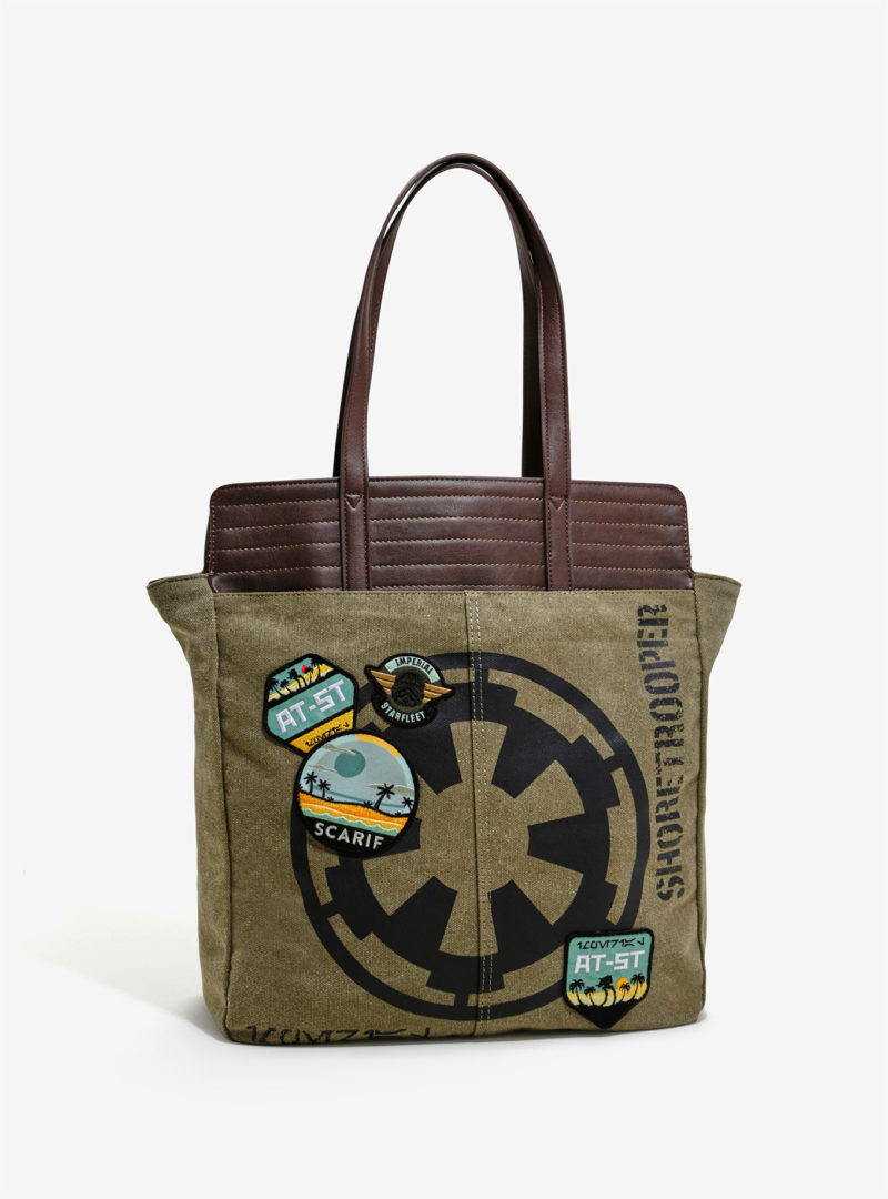 Loungefly X Rogue One patch tote bag available at Box Lunch