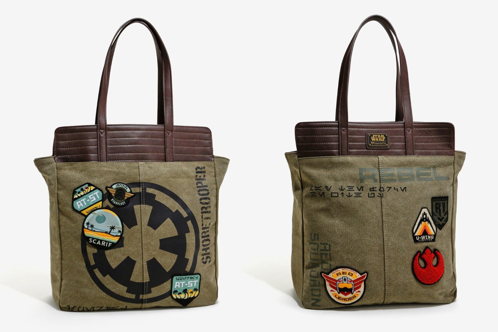 New Loungefly Rogue One tote bag and wallet!