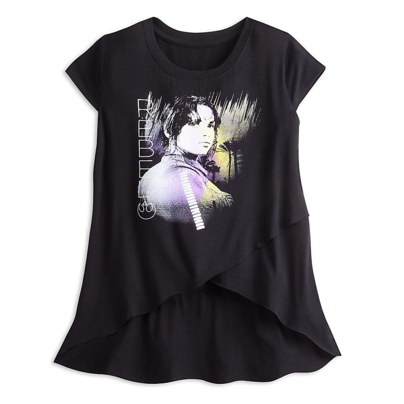 New juniors Rogue One Jyn Erso fashion tee available at the Disney Store