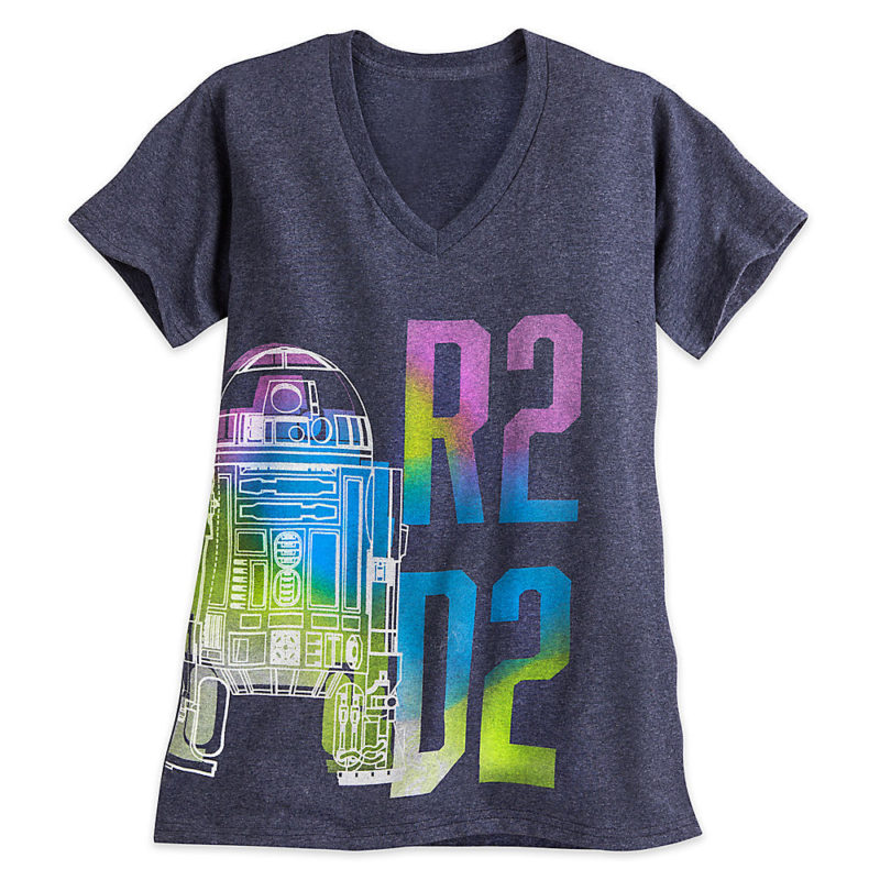 Women's Star Wars R2-D2 tee available at the Disney Store