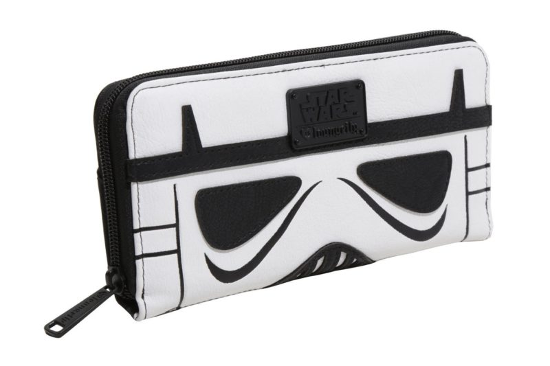 Loungefly x Star Wars Darth Vader and Stormtrooper zip wallet available at Hot Topic