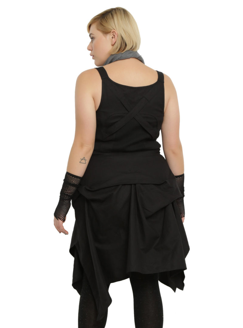 Women's plus size Rogue One Rebel Alliance flight suit dress available at Hot Topic