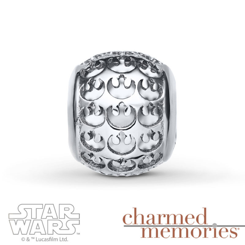 New Sterling Silver Kay Jewelers x Star Wars bead charm