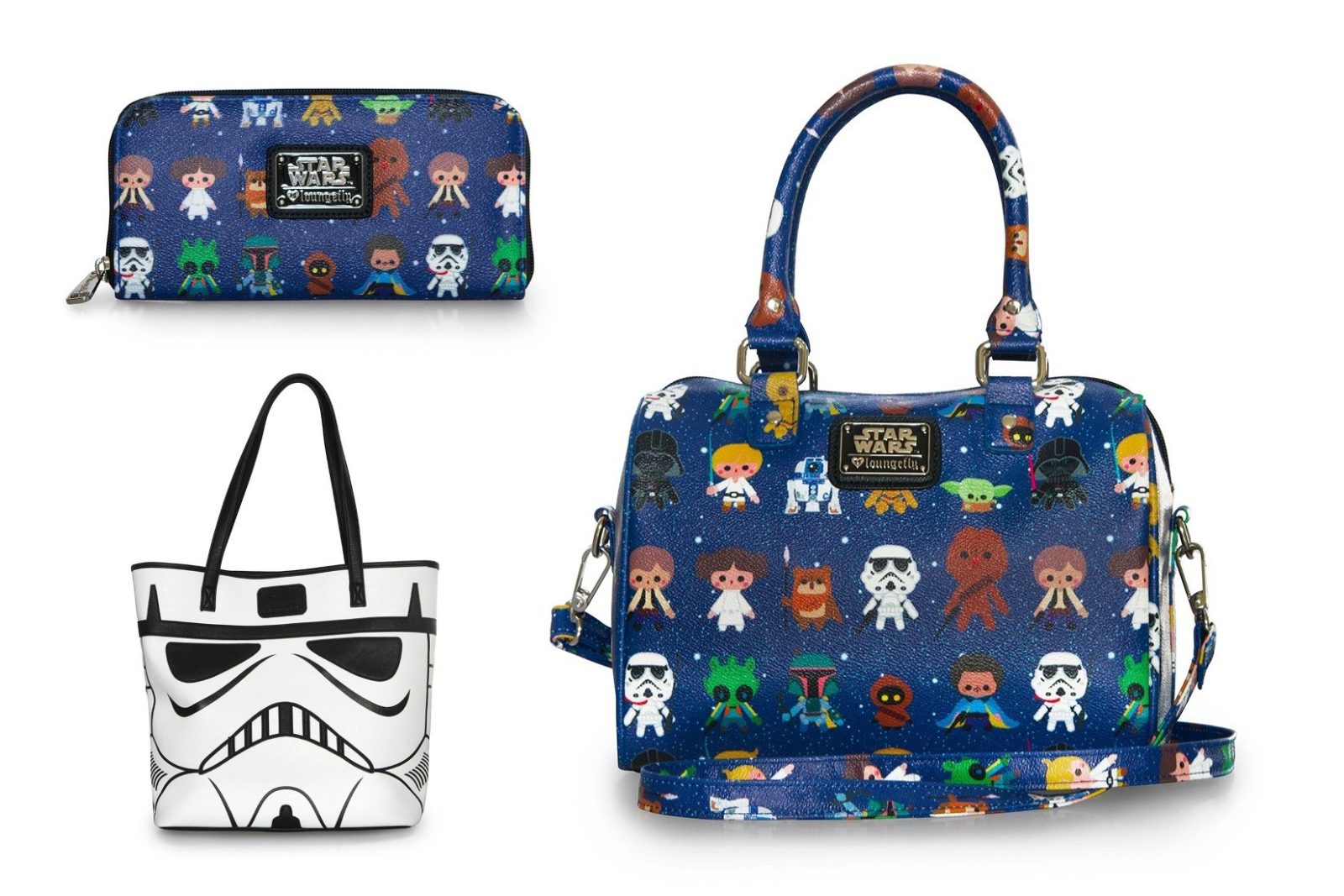 New Loungefly x Star Wars handbags and wallets available