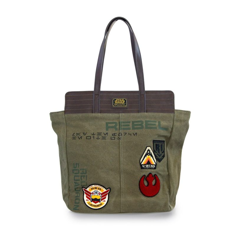 Loungefly x Rogue One Shoretrooper/Rebel 2-sided tote bag