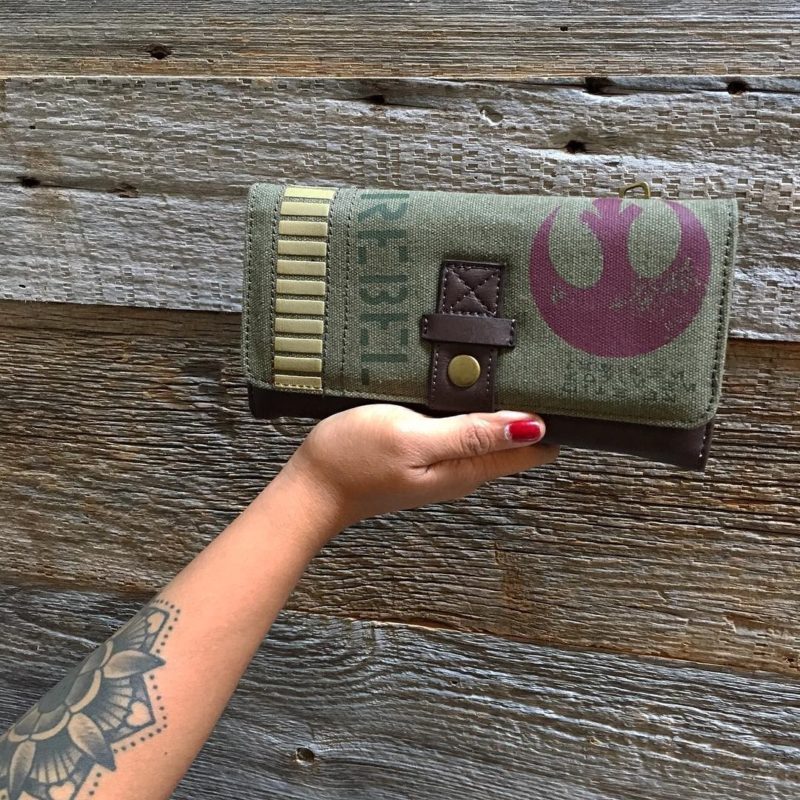 Loungefly x Rogue One Rebel flap wallet