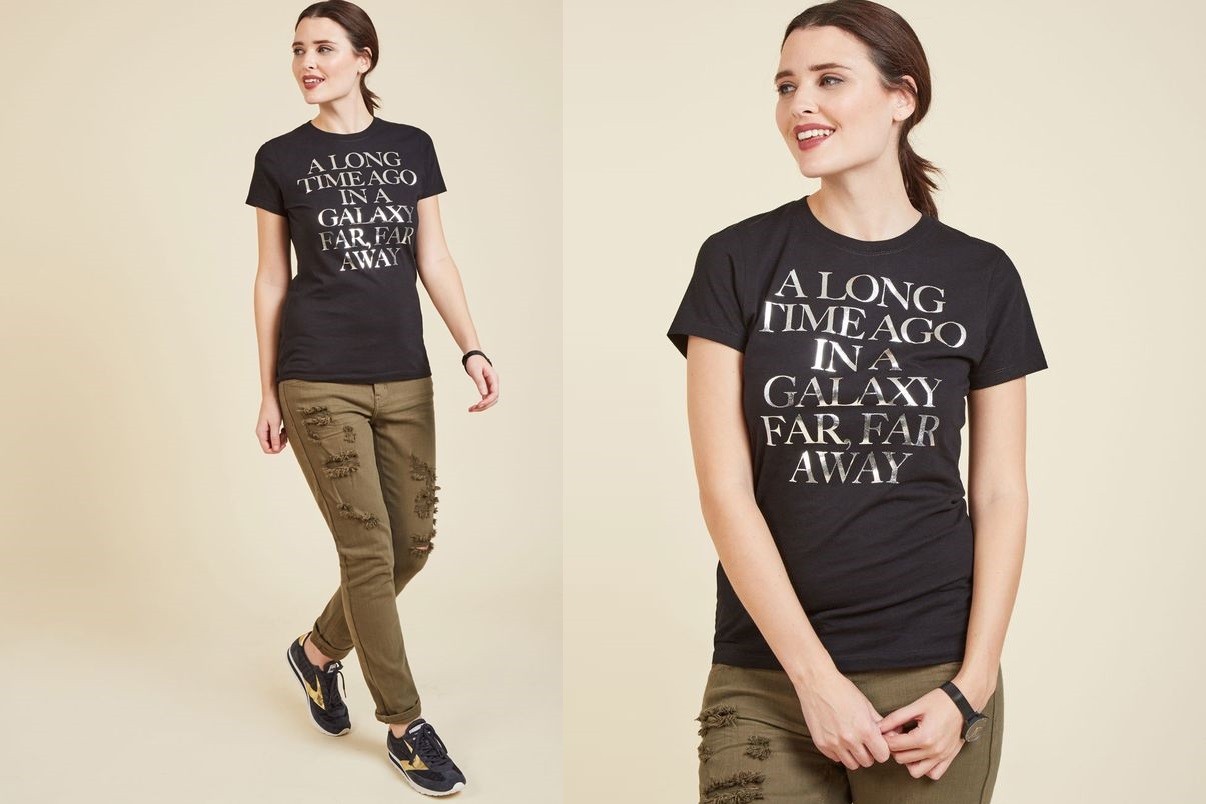 New Women’s Star Wars tee at ModCloth
