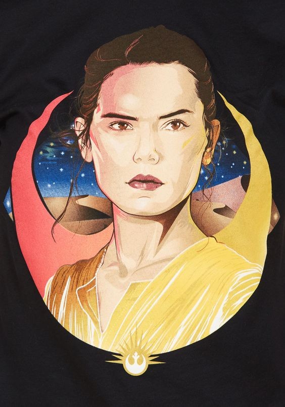 Women's Star Wars Rey t-shirt available at ModCloth
