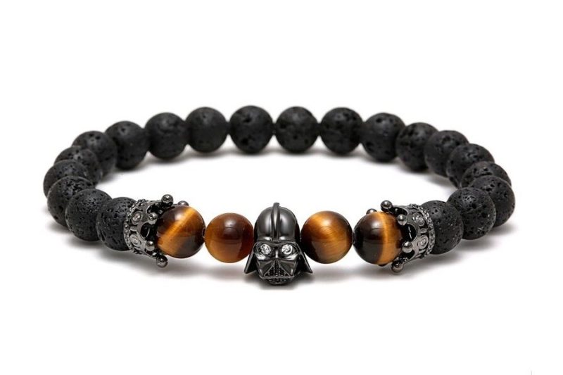 Darth Vader beaded bracelet available on eBay