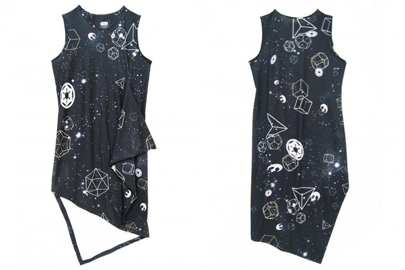 Sabrinagoh x Star Wars collection - The Galaxy asymmetrical dress