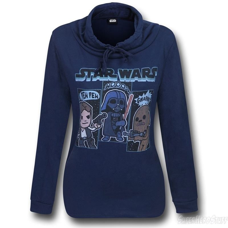 Women's Star Wars sweatshirt available at SuperHeroStuff