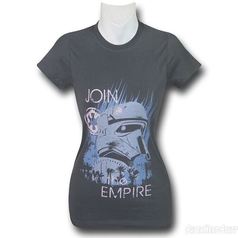 Women's Rogue One Join The Empire tee available at SuperHeroStuff