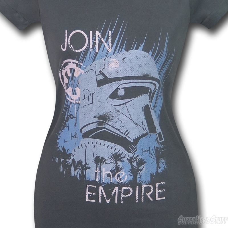 Women's Rogue One Join The Empire tee available at SuperHeroStuff