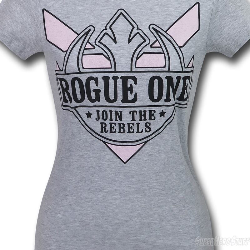 Women's Rogue One Join The Rebels tee available at SuperHeroStuff