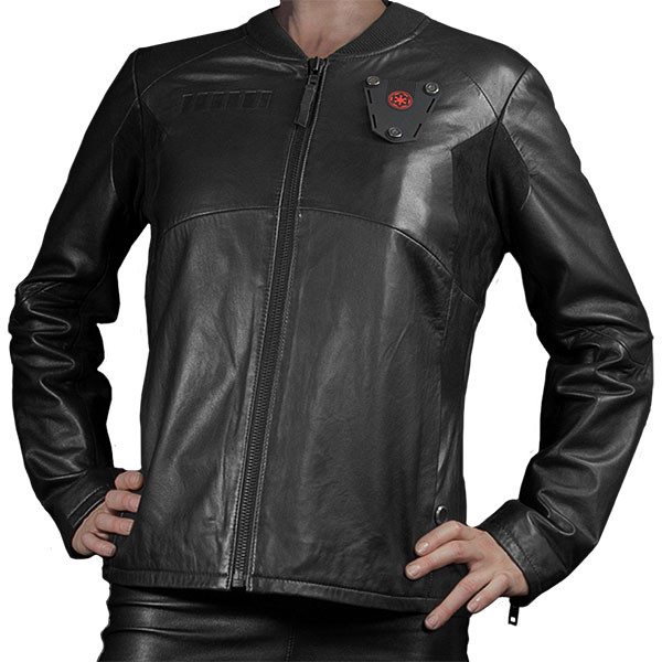 Women's Musterbrand x Star Wars TIE Pilot leather jacket available at ThinkGeek