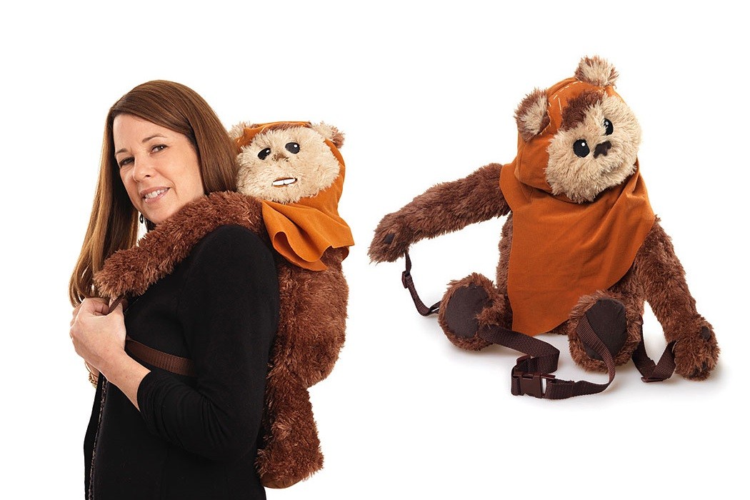 Wicket backpack buddy available at ThinkGeek