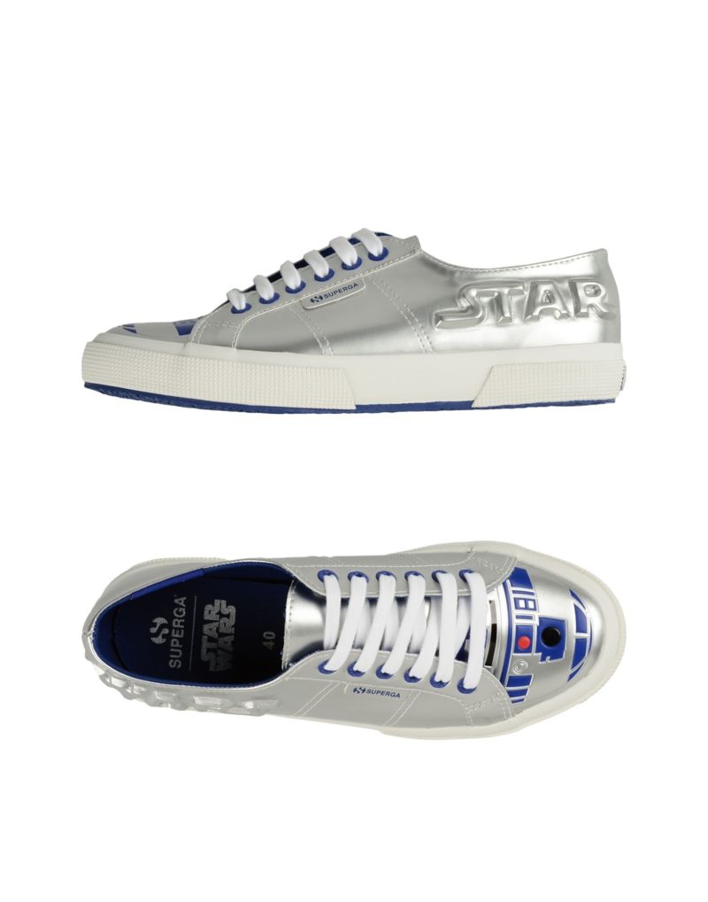 Women's Superga x Star Wars R2-D2 low-tops available at Yoox