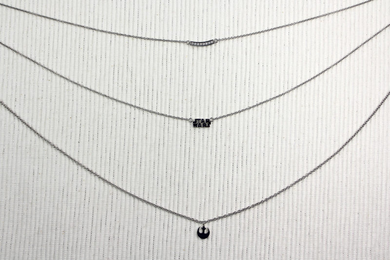 Star Wars Rebel Alliance 3 tier necklace by Body Vibe