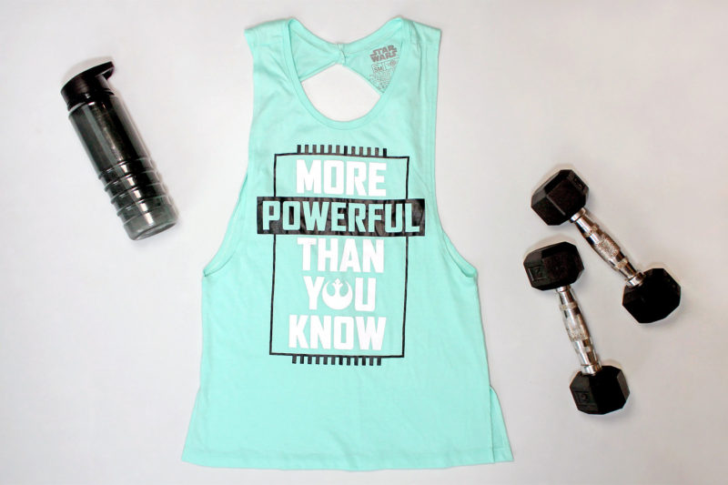 Women's Star Wars 'More Powerful Than You Know' tank top by Mad Engine