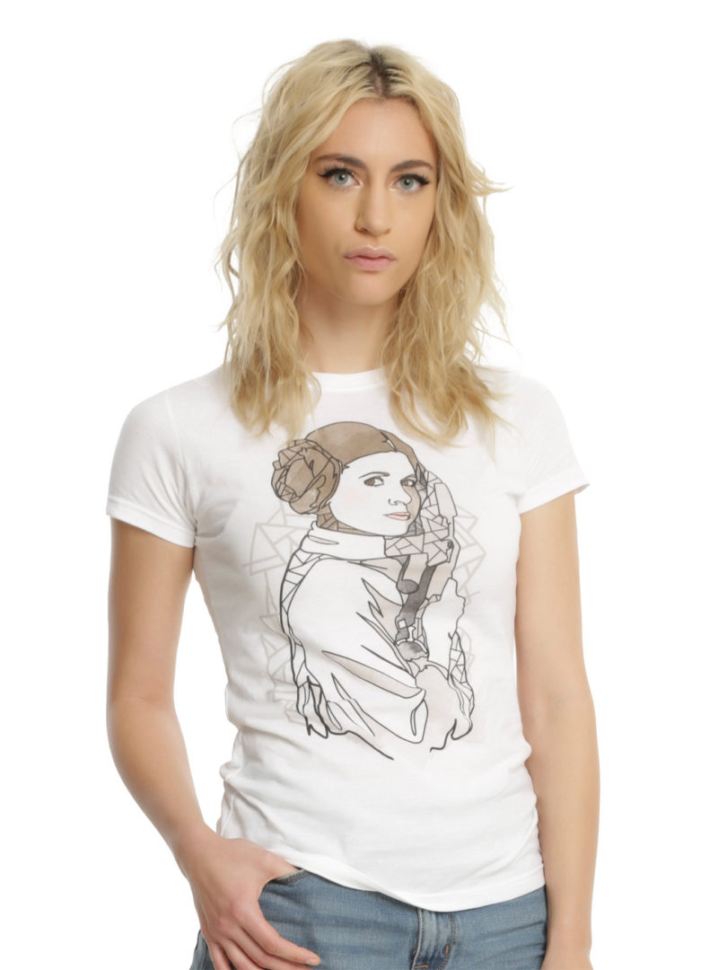 Women's Star Wars Princess Leia t-shirt available at Hot Topic