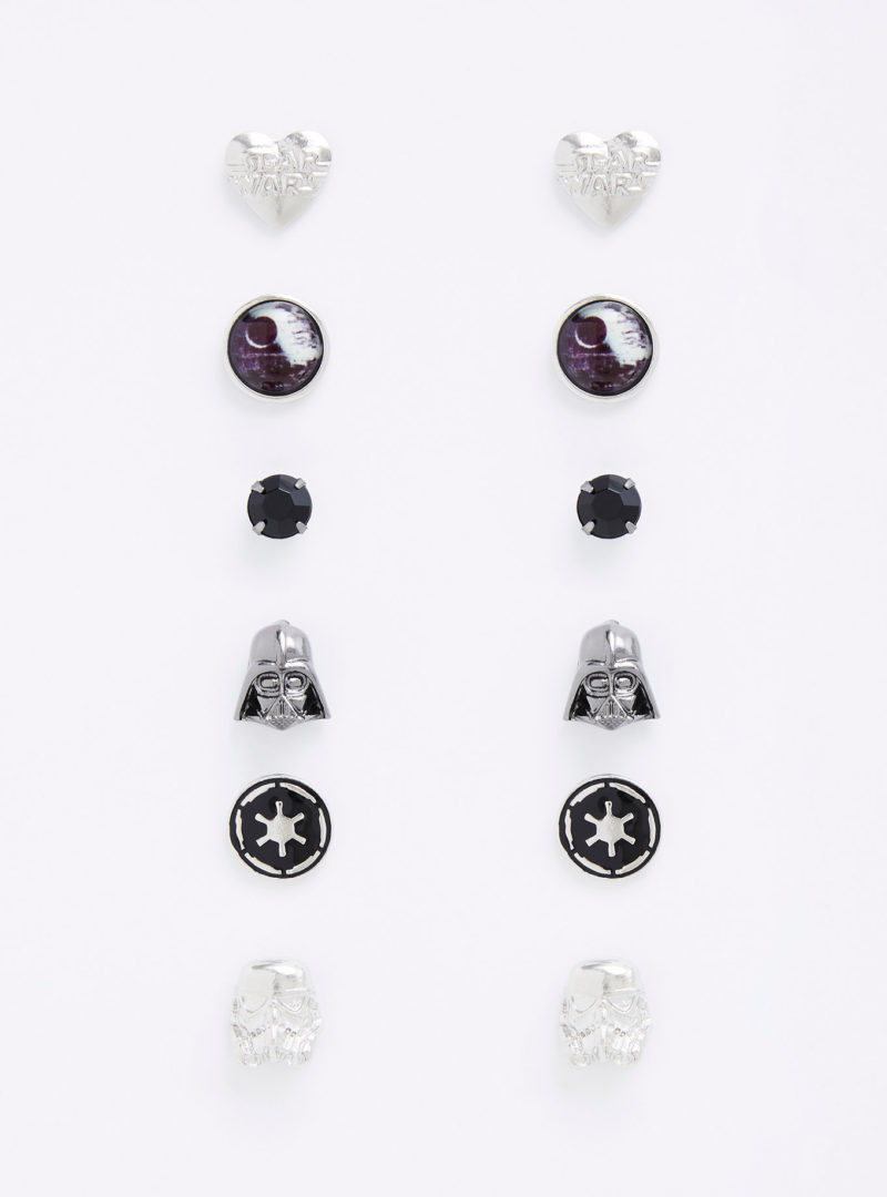 Star Wars Imperial stud earring set available at Torrid