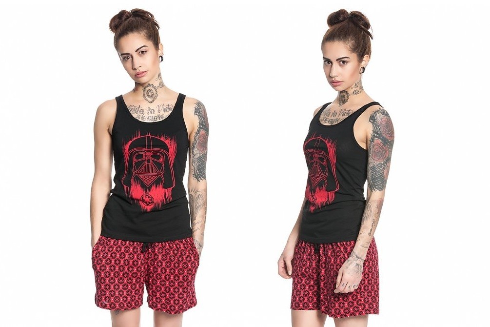 Women's Darth Vader pyjama set available at TruffleShuffle