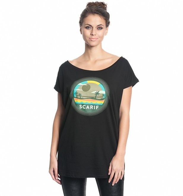 Women's Rogue One Scarif slouch tee available at TruffleShuffle